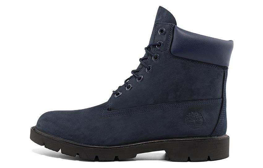 Timberland Classic 6 Inch Waterproof Boot 'Navy Nubuck'