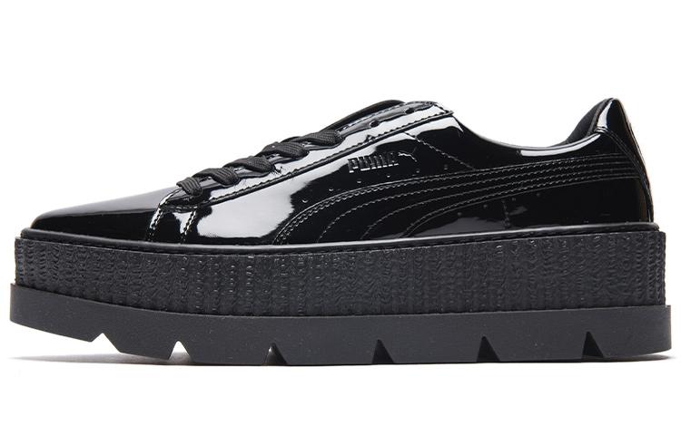 PUMA Pointy Creeper Rihanna Fenty Patent Black Women's