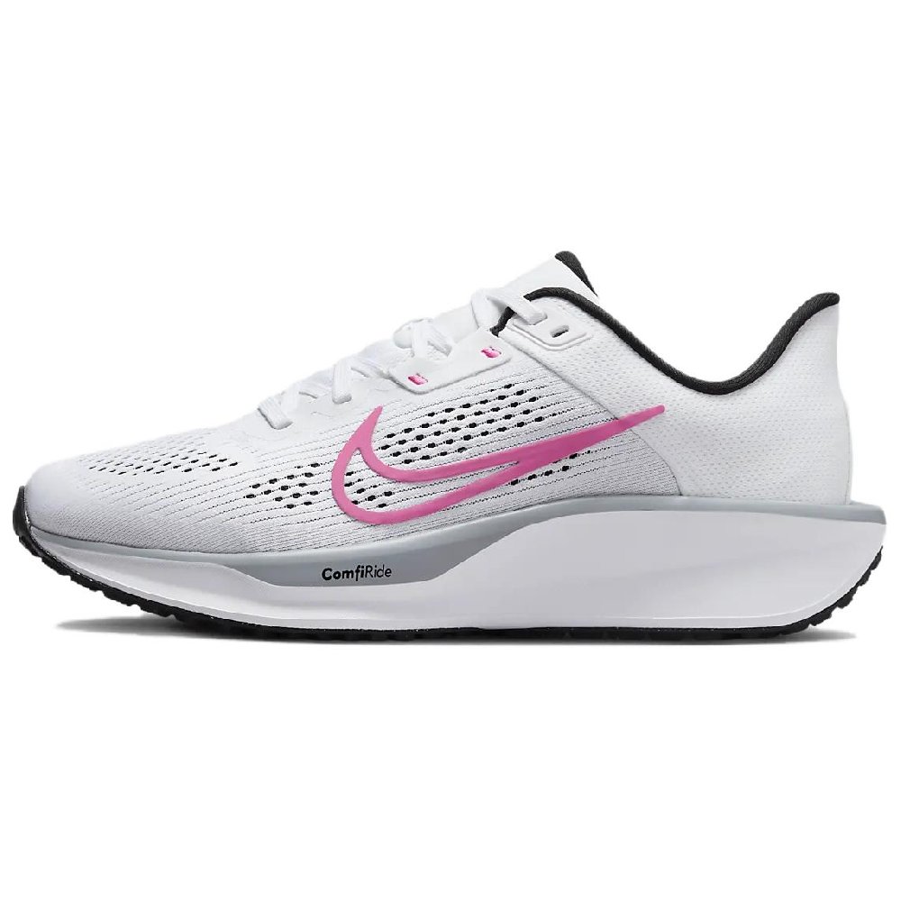 Nike Quest 6 White Pinksicle Wolf Grey Black Women's