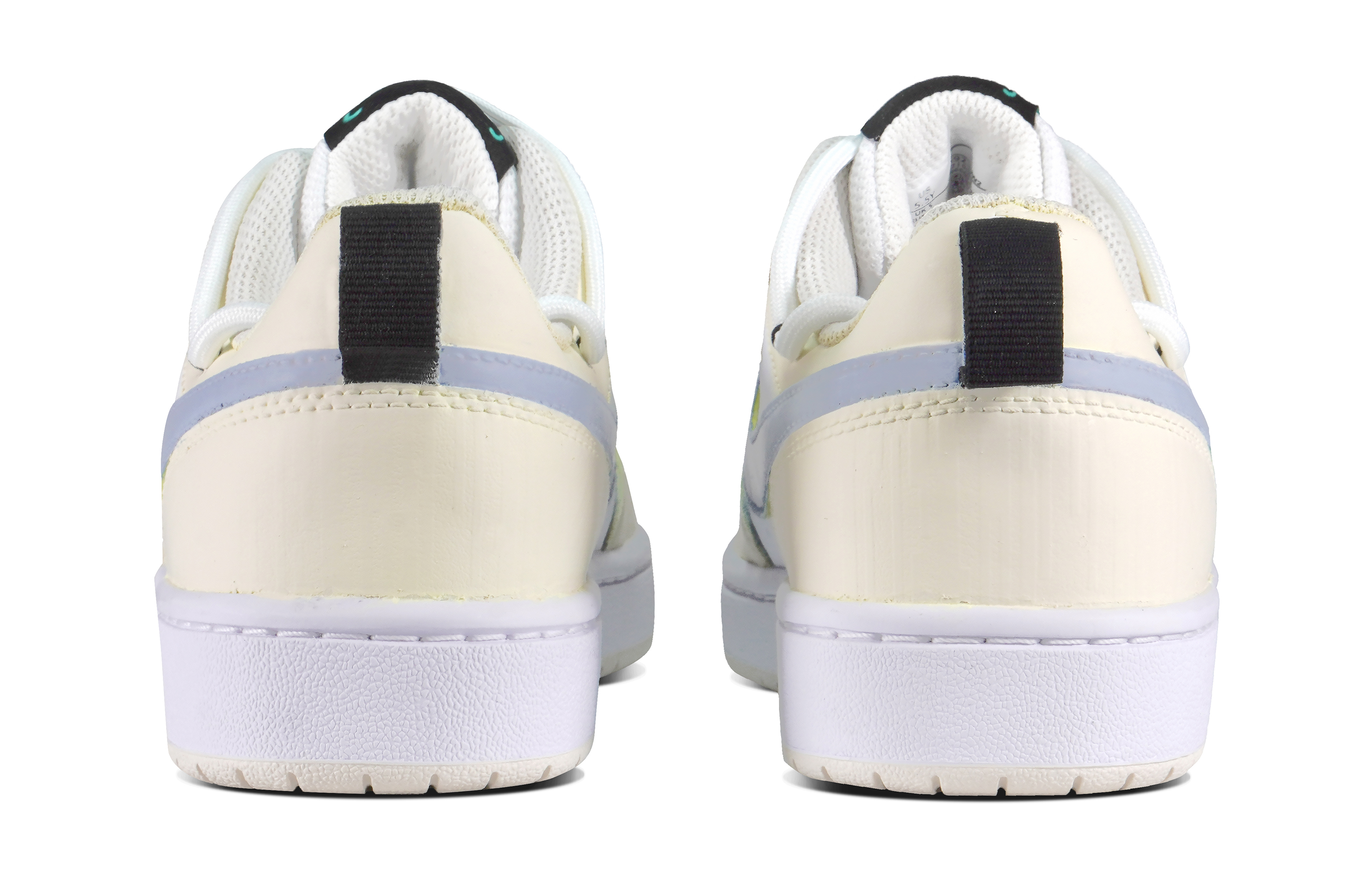 Nike Court Borough Series Coverage Anti-Slip And Wear-Resistant Balance Lightweight Low-Top Skateboard Shoes GS Beige