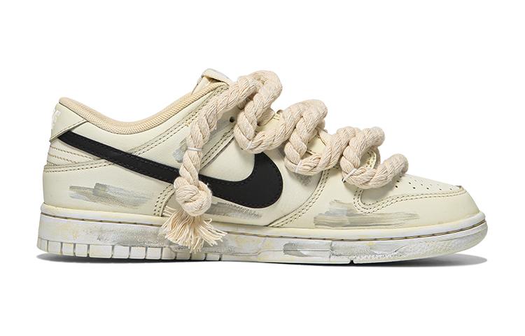 Nike Dunk 'White Sail' Anti Slip And Wear Resistant Lightweight Low Top Skateboard Shoes Women's Ecru купить в интернет-магазине Yoocart с быстрой доставкой по России.