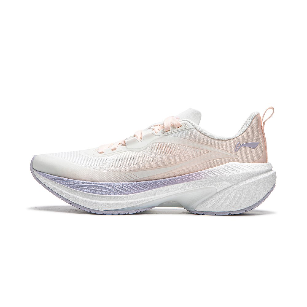 LINING WuShi 5S 4.0 Running Shoes Women's Low top Mist White/Light Bud Orange