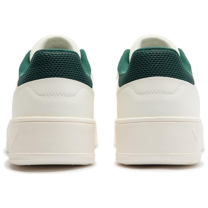 361° Abrasion-Resistant Cushioning Slip-Resistant Low-Top Skateboard Shoes Men's White Green купить в интернет-магазине Yoocart с быстрой доставкой по России.