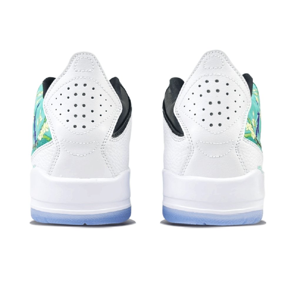 Jordan Courtside 23 Shock Absorbers Slip Resistant Mid Top Vintage Basketball Shoes Unisex Spring Youth