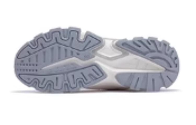 361° Cushioning Slip Resistant Mid Top Casual Shoes Women's White Gray