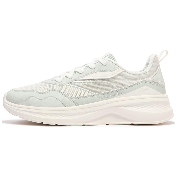 361° Slip-Resistant Low-Top Casual Shoes Women's White Green