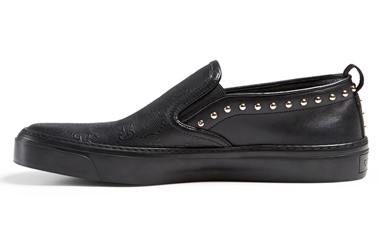 GUCCI Stylish Skateboarding Shoes Women's Black