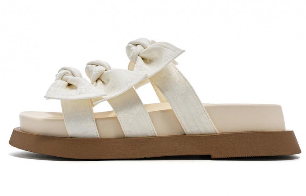 EBLAN Slide Slippers Women's Beige