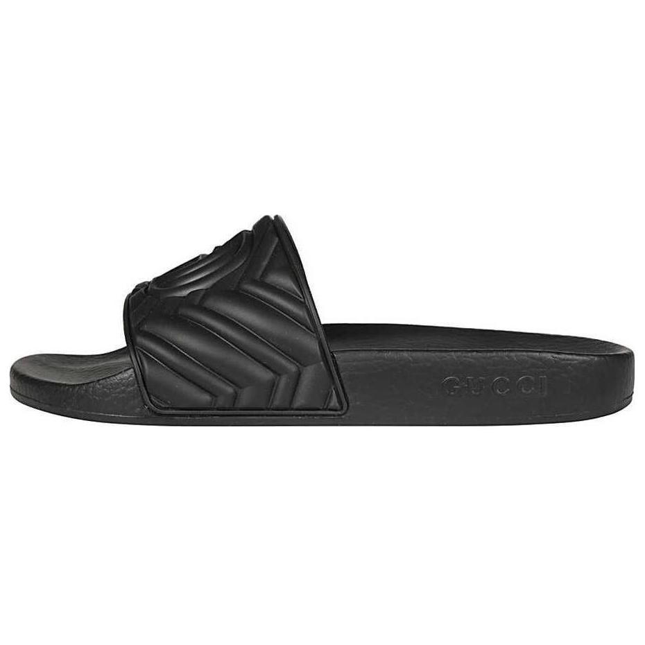 GUCCI Quilted Slide 'Black'