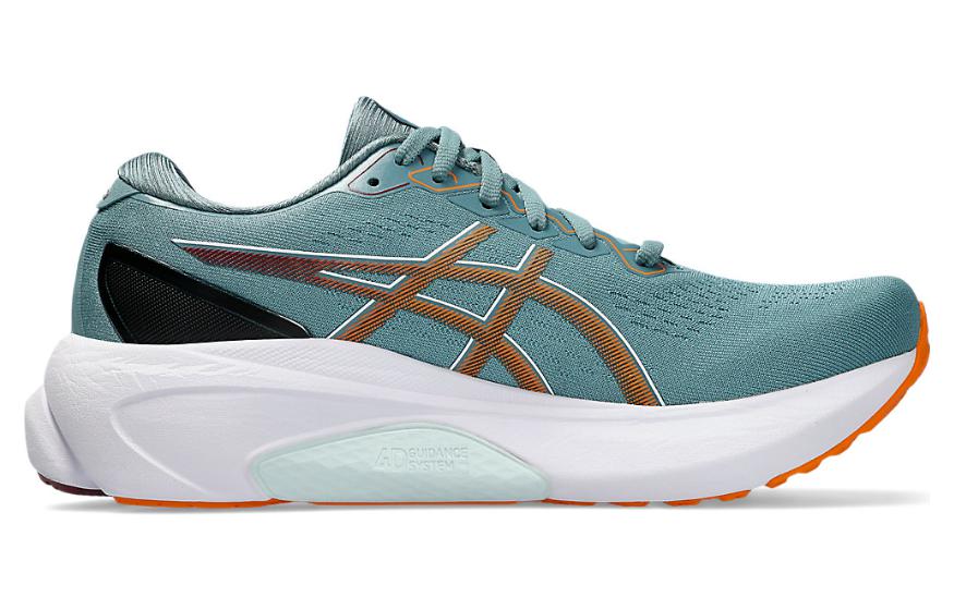 ASICS Gel Kayano 30 Foggy Teal Bright Orange купить в интернет-магазине Yoocart с быстрой доставкой по России.