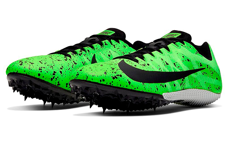 Nike Air Zoom Rival S 9 Spikes 'Electric Green Speckled'