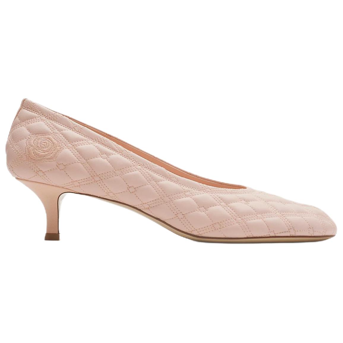 Burberry EKD Slim Heel High Heels 4.5cm Women's Pink