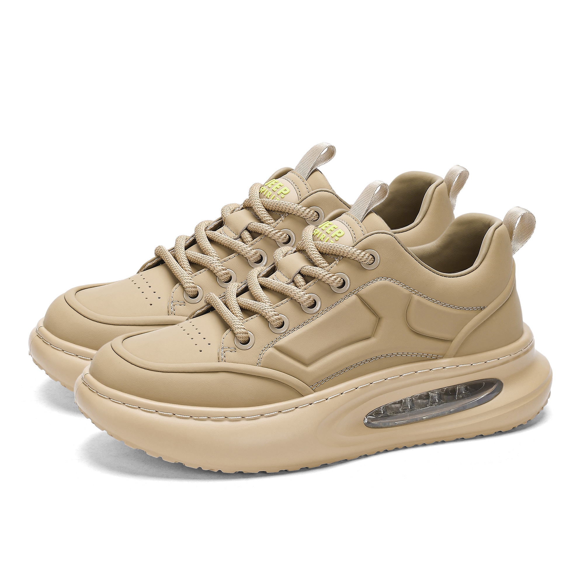 JEEP SPIRIT Low Top Skateboard Shoes Men's Tibetan Antelope купить в интернет-магазине Yoocart с быстрой доставкой по России.
