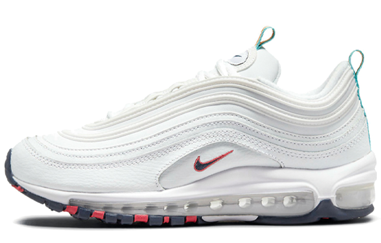 Nike Air Max 97 White Multi Color Pull Tabs Women's