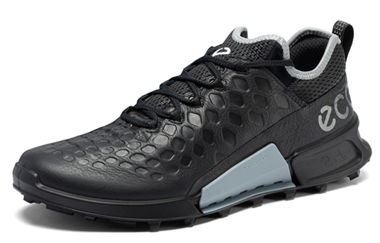 Ecco Step 2.1 Series Rebound Lightweight Cushioning Wear-Resistant Low-Top Running Shoes Men's Black