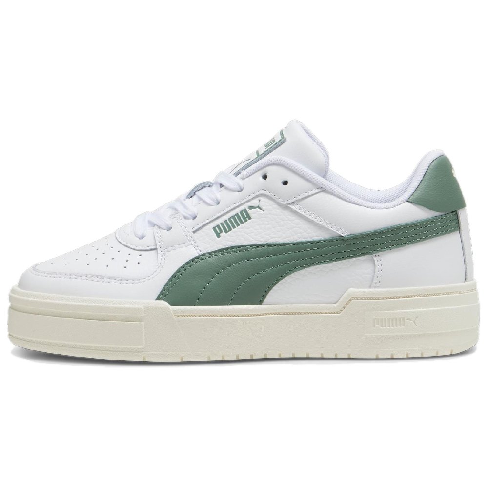 PUMA Ca Pro Кроссовки для скейтбординга Низкие Белые Светло-зеленые Унисекс