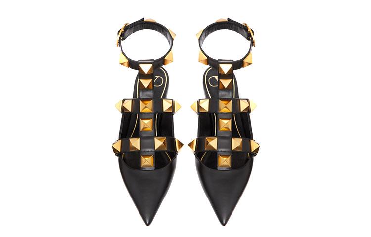 Valentino Garavani Roman Stud Ballet Flats