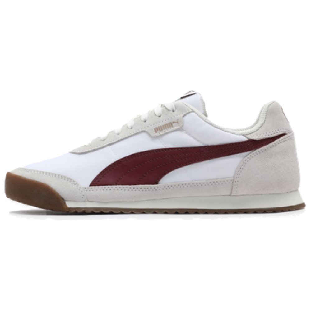PUMA Turino 2 Low Top Casual Shoes Unisex White Red