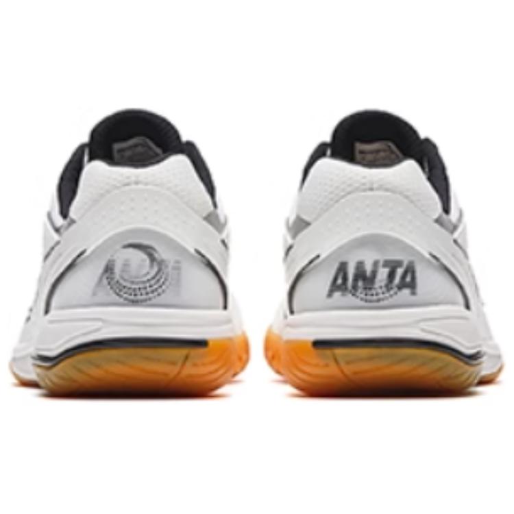 Anta Cushioning, Slip Resistant, And Abrasion Resistant Functionality Low top Unisex White Silver Black купить в интернет-магазине Yoocart с быстрой доставкой по России.