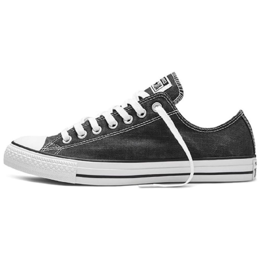 Converse All Star Low Top Canvas Shoes Women's Gray Black