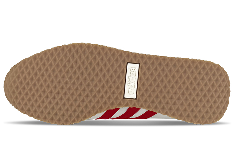 Adidas Neo VS JOG 2.0 Low-Top Casual Shoes Unisex Red Rice Gray