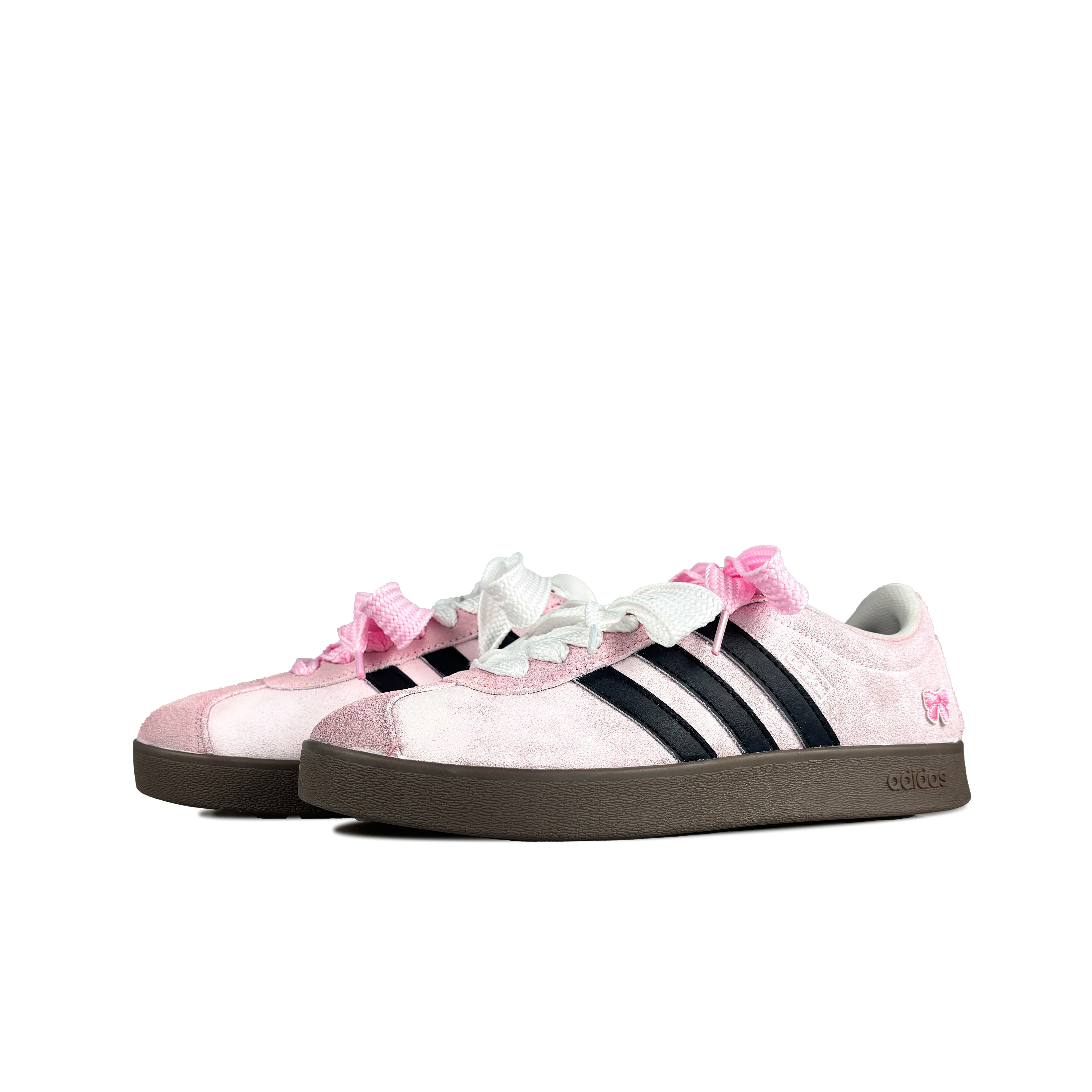 Adidas Neo VL Court 2.0 Low Top Skateboard Shoes Unisex Black Pink купить в интернет-магазине Yoocart с быстрой доставкой по России.