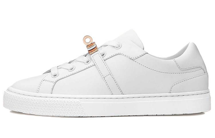 HERMES Day Low Top Stylish Skateboarding Shoes Women's White