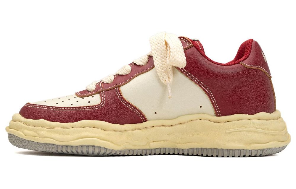 MIHARA YASUHIRO Wayne Low Top Skateboard Shoes Unisex Red
