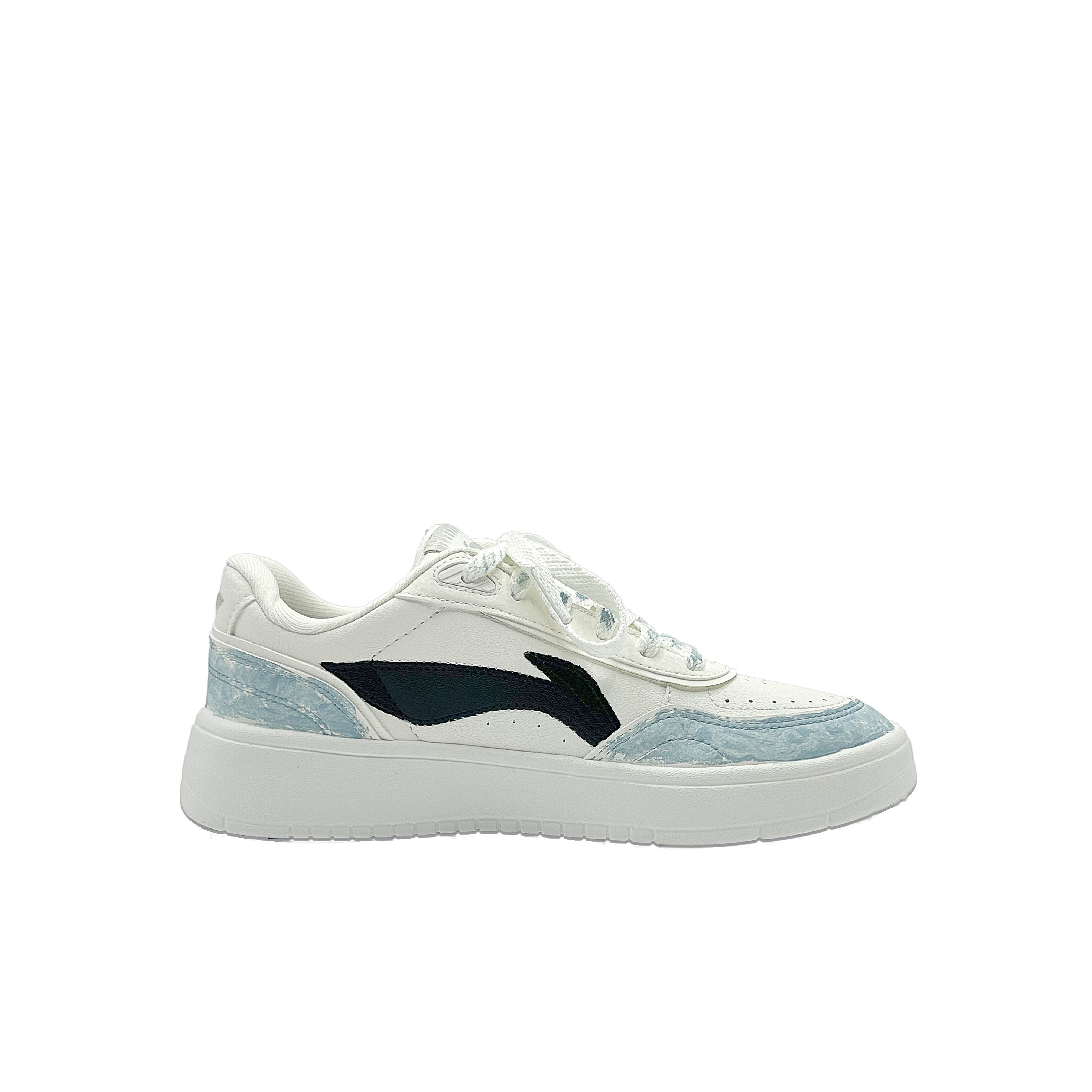LiNing Su Slip Resistant Shock Absorbers Low Top Skateboard Shoes Women's Blue купить в интернет-магазине Yoocart с быстрой доставкой по России.
