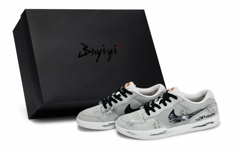 Nike SB Force 58 Casual Shoes Unisex Low top Black/Gray
