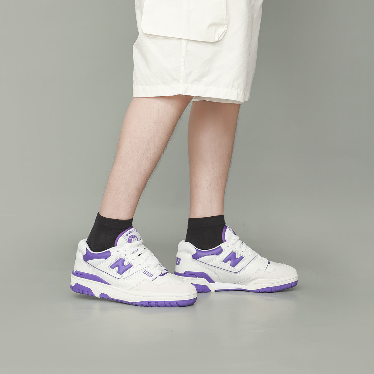 New Balance 550 'White Purple' купить в интернет-магазине Yoocart с быстрой доставкой по России.