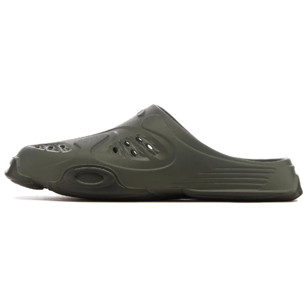 Oakley Abrasion-Resistant Slip-Resistant Wrap-toe Slippers Men's Green