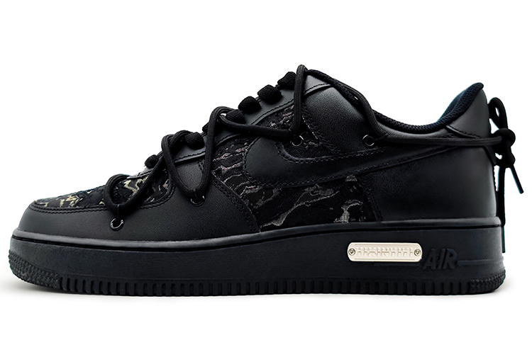 Nike Air Force 1 Low 07 Air Force 1 Low-Top Skateboard Shoes Men's Black