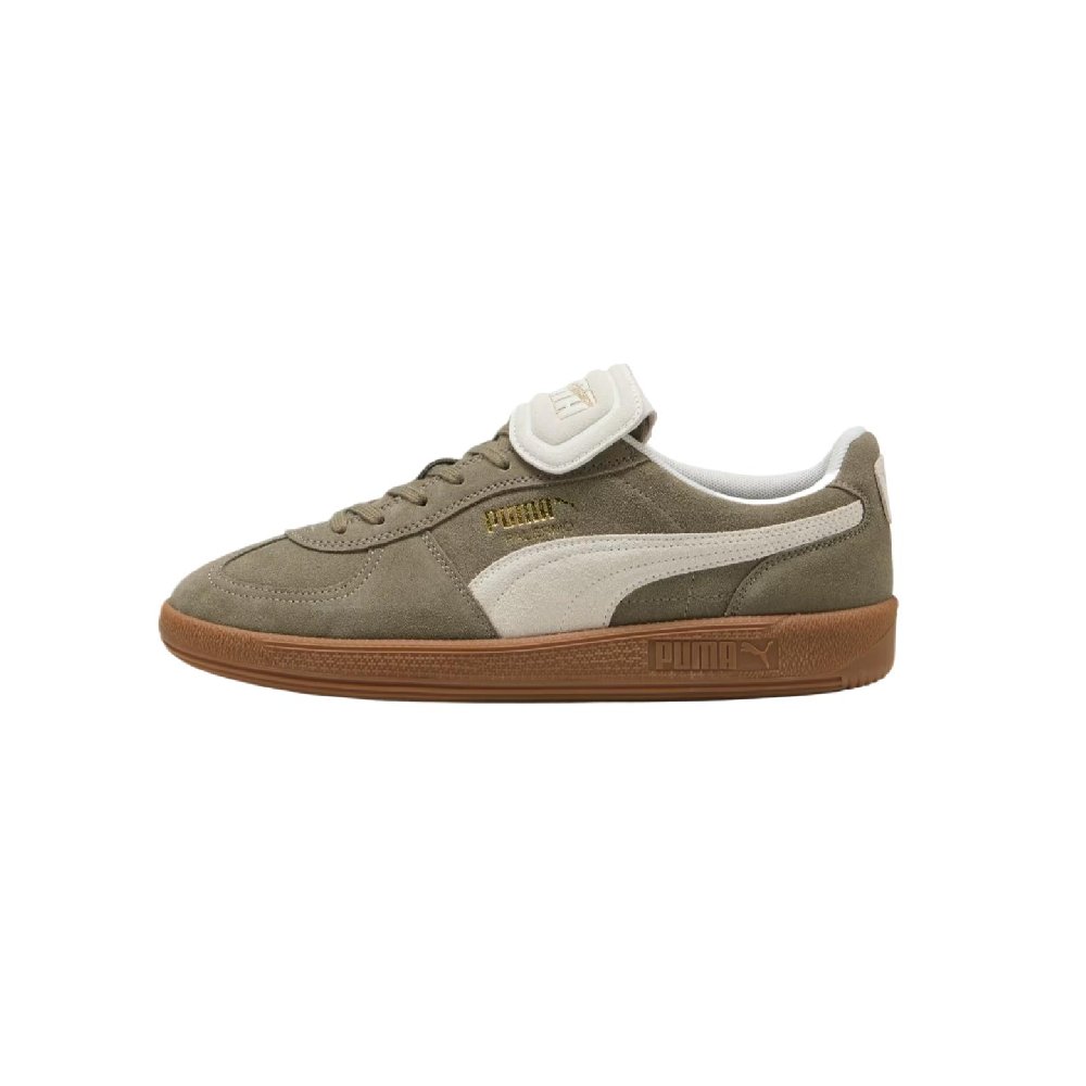 PUMA Palermo PREMIUM Low Top Training Shoes Unisex Green White