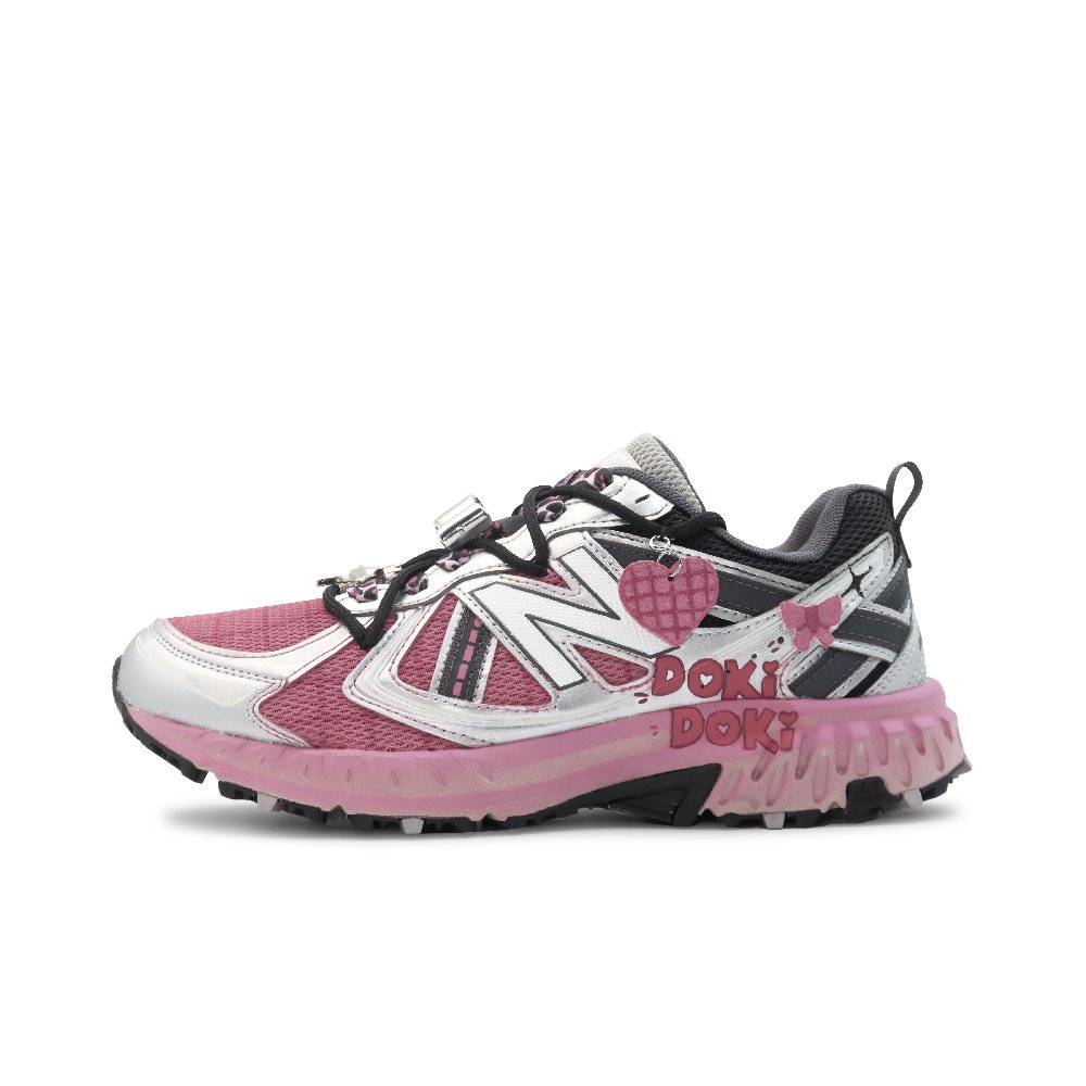 New Balance NB 410 Low-Top Running Shoes Unisex Black Pink