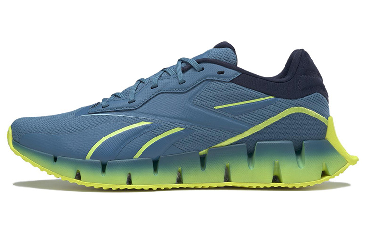 Reebok Zig Dynamica 4 'Steely Blue Acid Yellow'