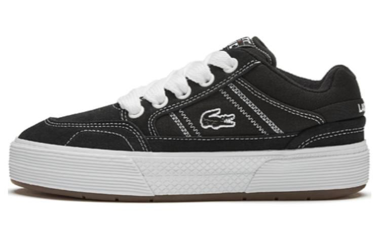 LACOSTE Low-Top Skateboard Shoes Women's Black