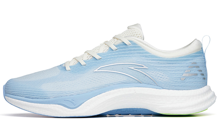 ANTA Four Generations Of Hydrogen Running Shoes Men's Low top Dazzling Blue/Ivory White