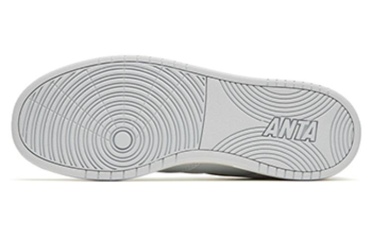 Anta Life Collection Slip Resistant Low top Skateboard Shoes Men's Gray White купить в интернет-магазине Yoocart с быстрой доставкой по России.