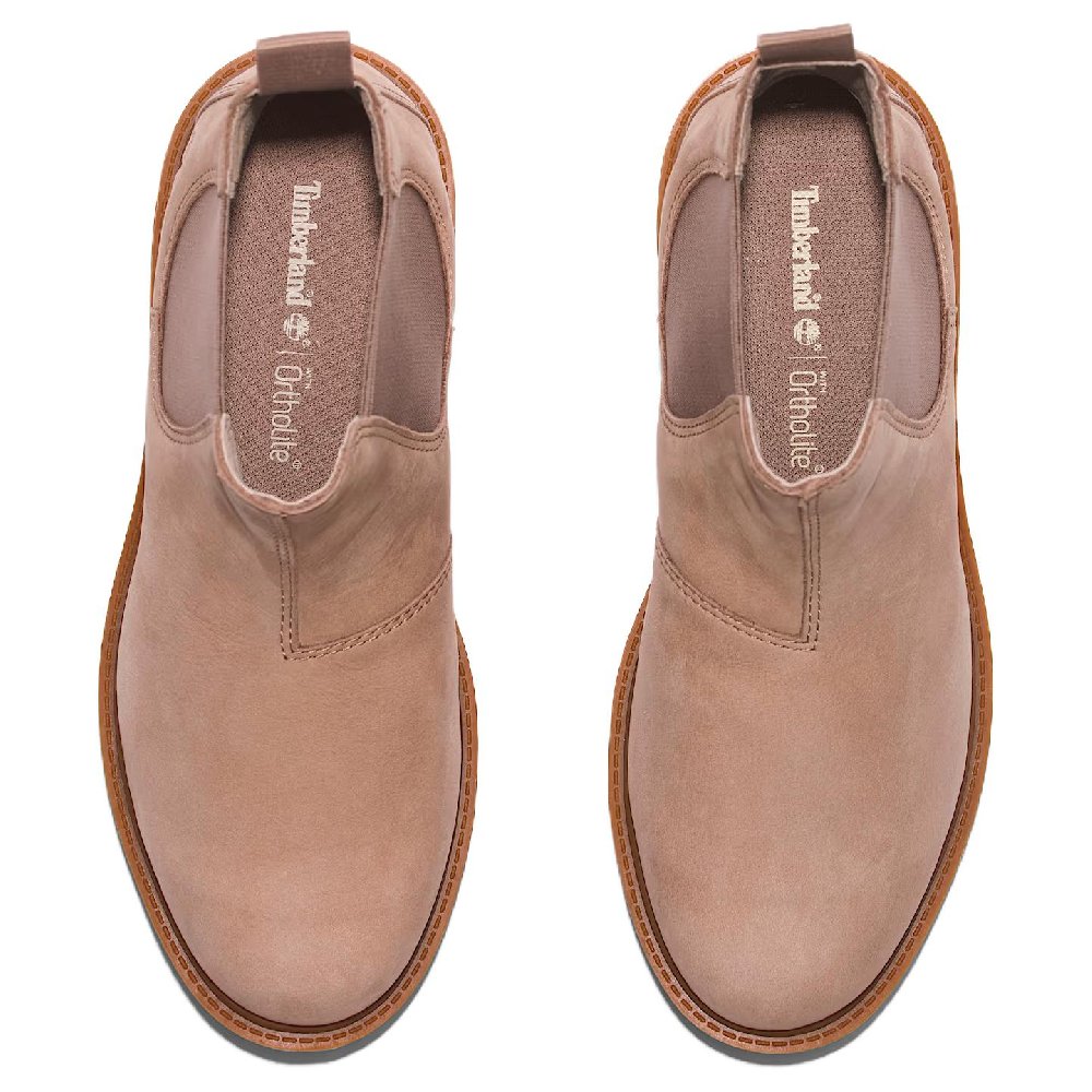 Timberland Short Chelsea Boots Women's Taupe