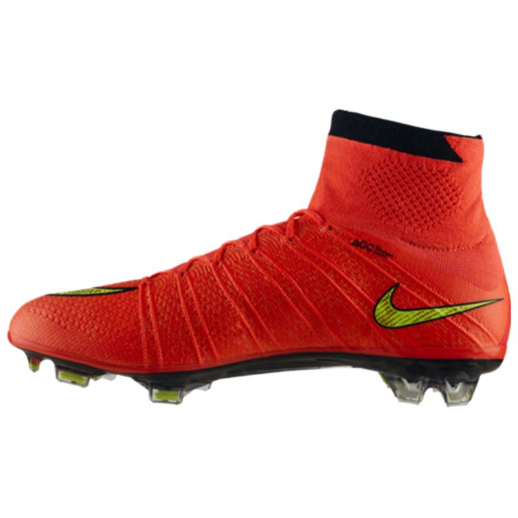 Nike Mercurial SUPERFLY Abrasion Resistant Soccer Shoes Unisex Red