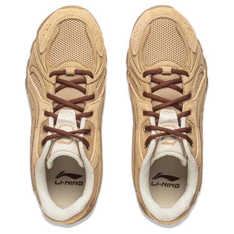 LiNing Cushioning, Wear Resistant Low top Casual Shoes Women's Tea Brown купить в интернет-магазине Yoocart с быстрой доставкой по России.