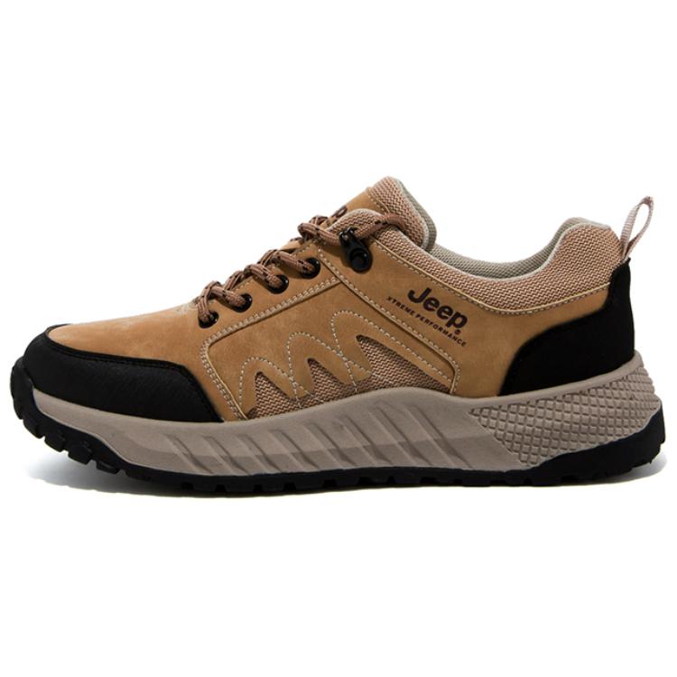 Jeep Slip-Resistant Low-Top Outdoor Shoes Men's Earth Yellow