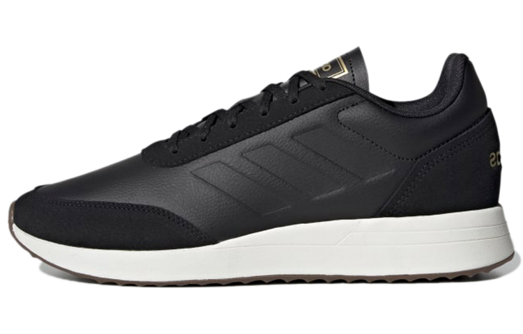 Adidas Neo Run 70S Anti Slip Wear Resistant Low Top Marathon Running Shoes Men's Graphite Black