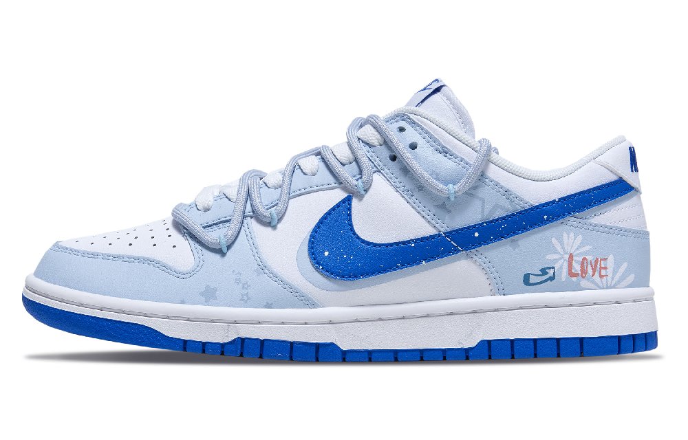 Nike Dunk Low 'Hyper Royal' Low-Top Skateboard Shoes Men's Blue White
