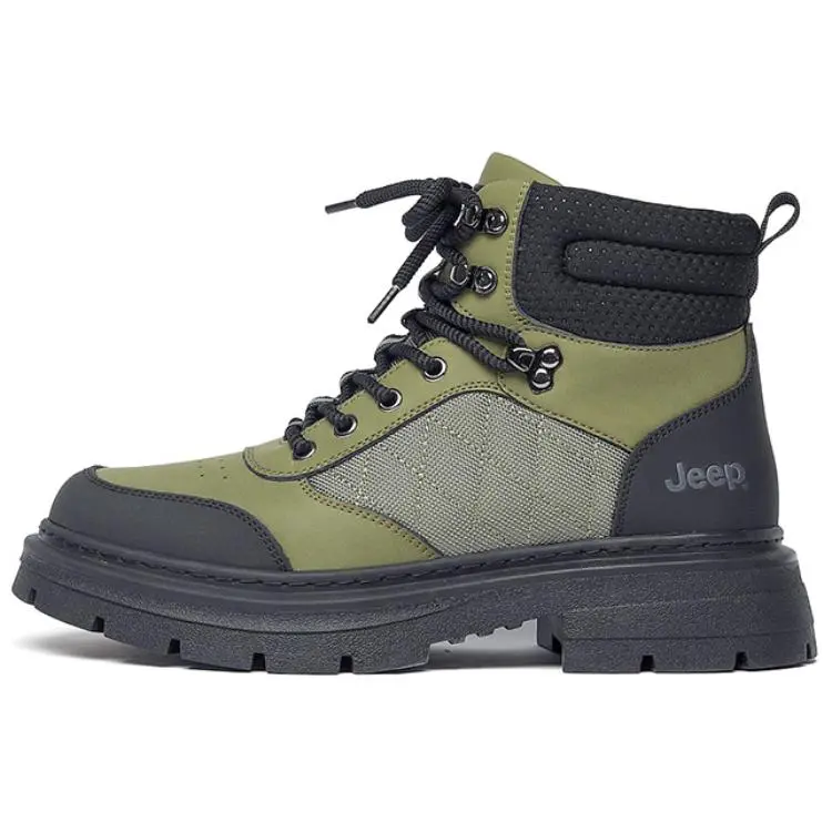 Jeep Short Martin Boot Men's Army Green