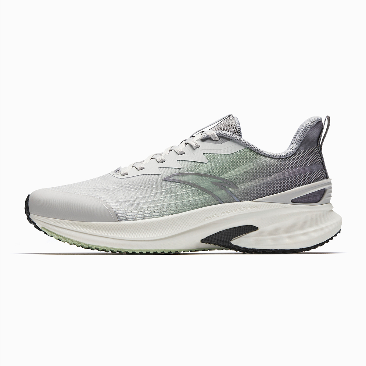 Anta Running Shoes Men's Cumulus Gray/Grass Green/Pigeon Gray купить в интернет-магазине Yoocart с быстрой доставкой по России.