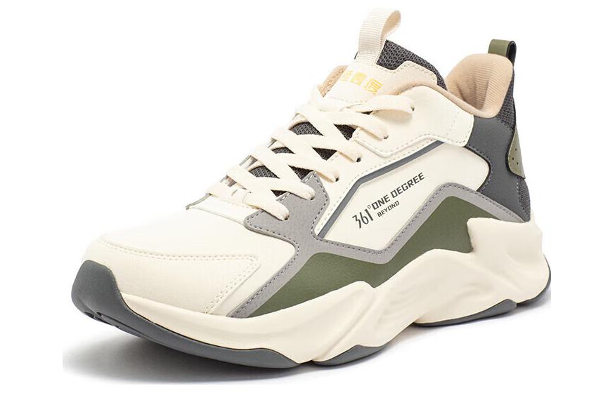 361° Cushioning Wear-Resistant Low-Top Running Shoes Men's Greige купить в интернет-магазине Yoocart с быстрой доставкой по России.