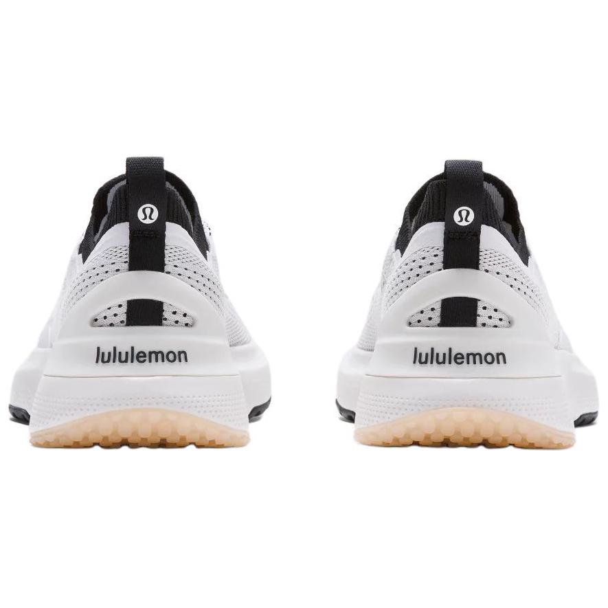 Lululemon Chargefeel 3 Anti Slip Wear Resistant Low Top Training Running Shoes Women's White Black