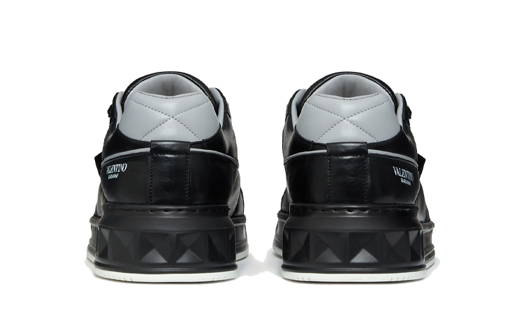 Valentino One Stud Low 'Black Grey'